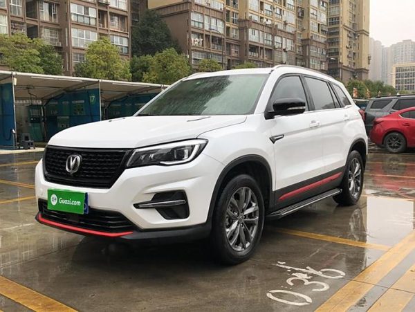 Changan CS75 2021 Glory Million Edition 280T DCT Premium Edition, Апрель 2021 г., пробег 27300 км. (Б/у) Передний