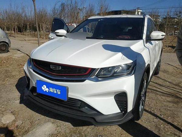 Geely Coolray 2020 PRO 260T DCT Rider, 177 л.с., Март 2020 г., пробег 75300 км (Б/у) Передний